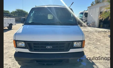 2004 Ford Econoline E350 Super Duty Van z USA, uszkodzony, nr VIN 1FTSS34L54HB39217